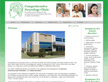 Tablet Screenshot of cnc-neurology.com